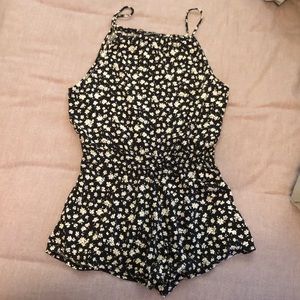 Brandy Melville floral romper